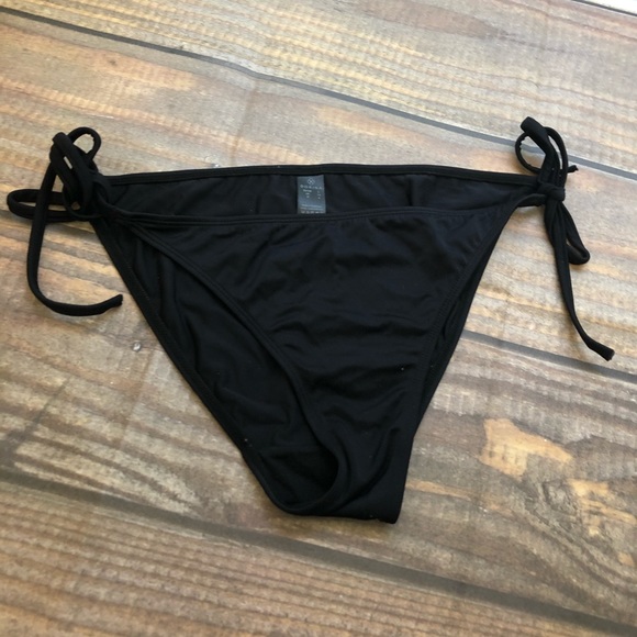 💜💜 DORINA Little Black TieOn Bikini Bottom  Size L - Picture 1 of 6
